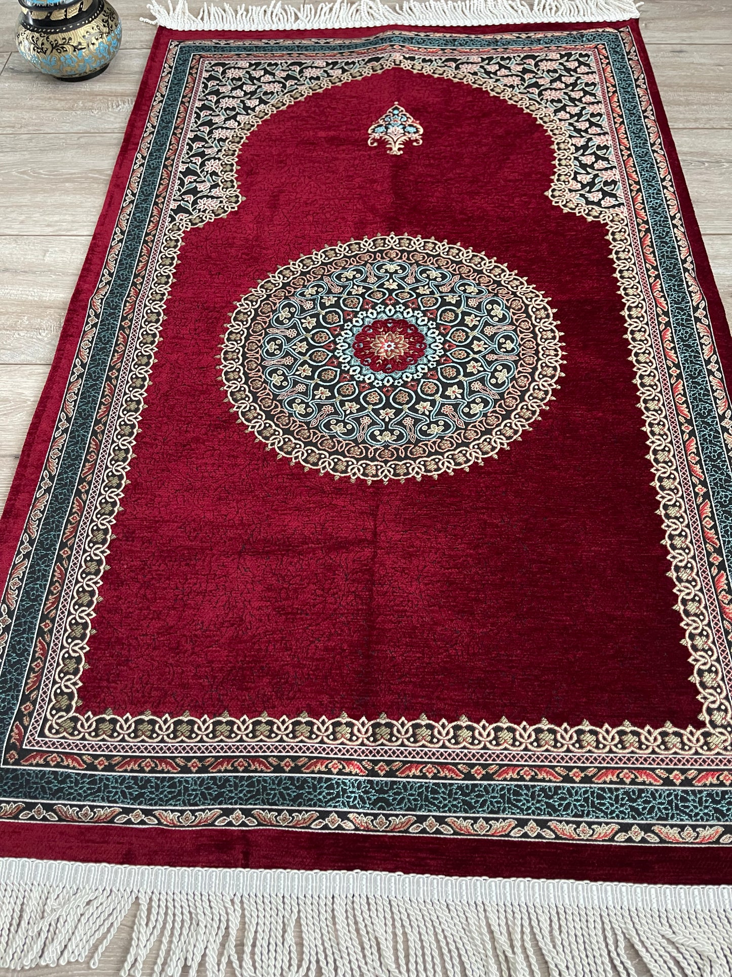 Ruby Majesty Prayer Rug